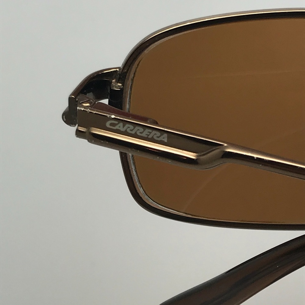 Carrera 6zmp-Vw Brown Rectangular Sunglasses Frame - image 3